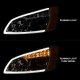 Kenworth T370 2008-2017 Clear Projector Headlights LED DRL