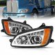 Kenworth T660 2008-2017 Clear Projector Headlights LED DRL