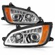 Kenworth T700 2011-2015 Clear Projector Headlights LED DRL