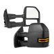Ford F250 Super Duty 2008-2016 New Towing Mirrors Smoked LED Lights Power Heated