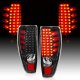Chevy Colorado 2004-2012 Black LED Tail Lights