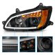 Kenworth T170 2008-2015 Black Projector Headlights LED DRL