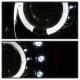 Dodge Ram 1994-2001 Clear Halo Projector Headlights with LED