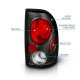 Dodge Dakota 1997-2004 Black Custom Tail Lights