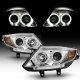 BMW Z4 2003-2008 Clear Dual Halo Projector Headlights