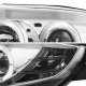 BMW Z4 2003-2008 Clear Dual Halo Projector Headlights