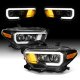 Toyota Tacoma SR 2016-2023 Black LED DRL Projector Headlights