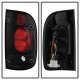 Toyota Tacoma 2001-2004 Black Altezza Tail Lights