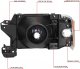Ford F150 1987-1991 Black Euro Headlights