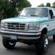 Ford F350 1992-1996 Clear Headlights and Bumper Lights Set