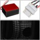 Ford F250 1989-1997 Black Smoked Tube LED Tail Lights