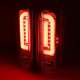 Ford F250 1989-1997 Red Tube LED Tail Lights