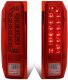 Ford Bronco 1989-1996 Red LED Tail Lights
