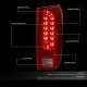 Ford F250 1989-1997 Red LED Tail Lights