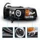 Dodge Ram 1994-2001 Projector Headlights Black Halo LED