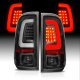 Ford F250 2008-2016 Black Tube LED Tail Lights