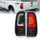 Ford F350 2008-2016 Black Tube LED Tail Lights