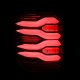 Toyota 4Runner 2010-2023 AlphaRex Black Smoked LED Tail Lights Sequential Signals