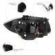 BMW 128i 2008-2013 E82 E88 Black Dual Halo Projector Headlights