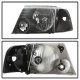 Ford Explorer 2002-2005 Black Headlights and Signal Lights