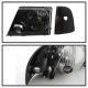 Ford Explorer 2002-2005 Black Headlights and Signal Lights