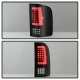 Chevy Silverado 2500HD 2007-2014 Black Smoked LED Tail Lights