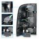 GMC Sierra 2007-2013 Black Smoked LED Tail Lights Tube