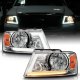 Ford F150 2004-2008 Euro Headlights LED DRL Dynamic Signal