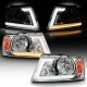 Lincoln Mark LT 2006-2008 Euro Headlights LED DRL Dynamic Signal