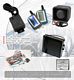 One Way Car Alarm System with Display Remotes