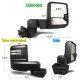 GMC Sierra 1500 2019-2025 Towing Mirrors LED Lights Power Heated Glass