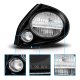 Nissan Maxima 2002-2003 Black Euro Tail Lights