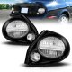 Nissan Maxima 2002-2003 Black Euro Tail Lights