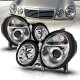 Mercedes Benz E Class 2000-2002 Projector Headlights Chrome
