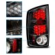 Dodge Ram 2500 2003-2005 LED Tail Lights Black