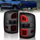 GMC Sierra 1500 2014-2018 Smoked LED Tail Lights