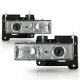 Chevy Suburban 1992-1999 Clear Projector Headlights
