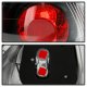 Honda Accord Sedan 2001-2002 Black Altezza Tail Lights