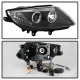 BMW Z4 2003-2008 Black Halo HID Projector Headlights