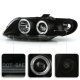 Pontiac GTO 2004-2006 Black Dual Halo Projector Headlights