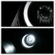 Pontiac GTO 2004-2006 Black Dual Halo Projector Headlights