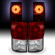 Toyota Tundra 2007-2013 Red and Clear Ring LED Tail Lights