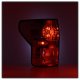 Toyota Tundra 2007-2013 Red and Clear Ring LED Tail Lights