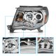 Toyota Tacoma 2005-2011 Clear Projector Headlights Halo LED