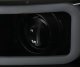 Chevy Silverado 3500HD 2007-2014 LED DRL Projector Headlights Black Smoked