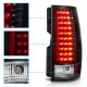 GMC Yukon Denali 2007-2013 Black LED Tail Lights