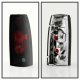 Cadillac Escalade 1999-2000 Altezza Tail Lights Black Smoked