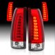Chevy Suburban 1992-1999 Red Tube LED Tail Lights