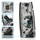 Chevy 2500 Pickup 1988-1998 Red Tube LED Tail Lights