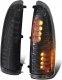 Ford F250 Super Duty 2003-2007 LED Towing Mirror Lights Black Smoked Amber